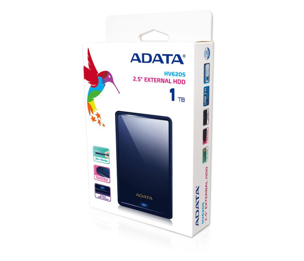 ADATA HV620S 1TB USB 3.2 Gen. 1 Niebieski - 341016 - zdjęcie 5